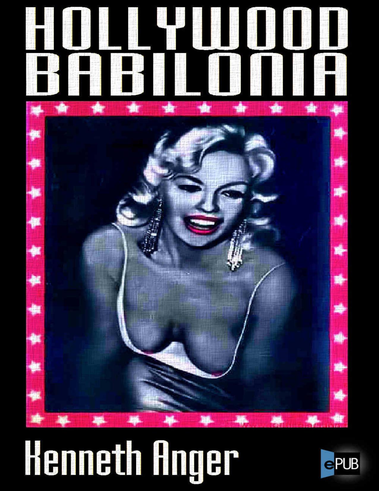 Hollywood Babilonia de Kenneth Anger, portada del libro