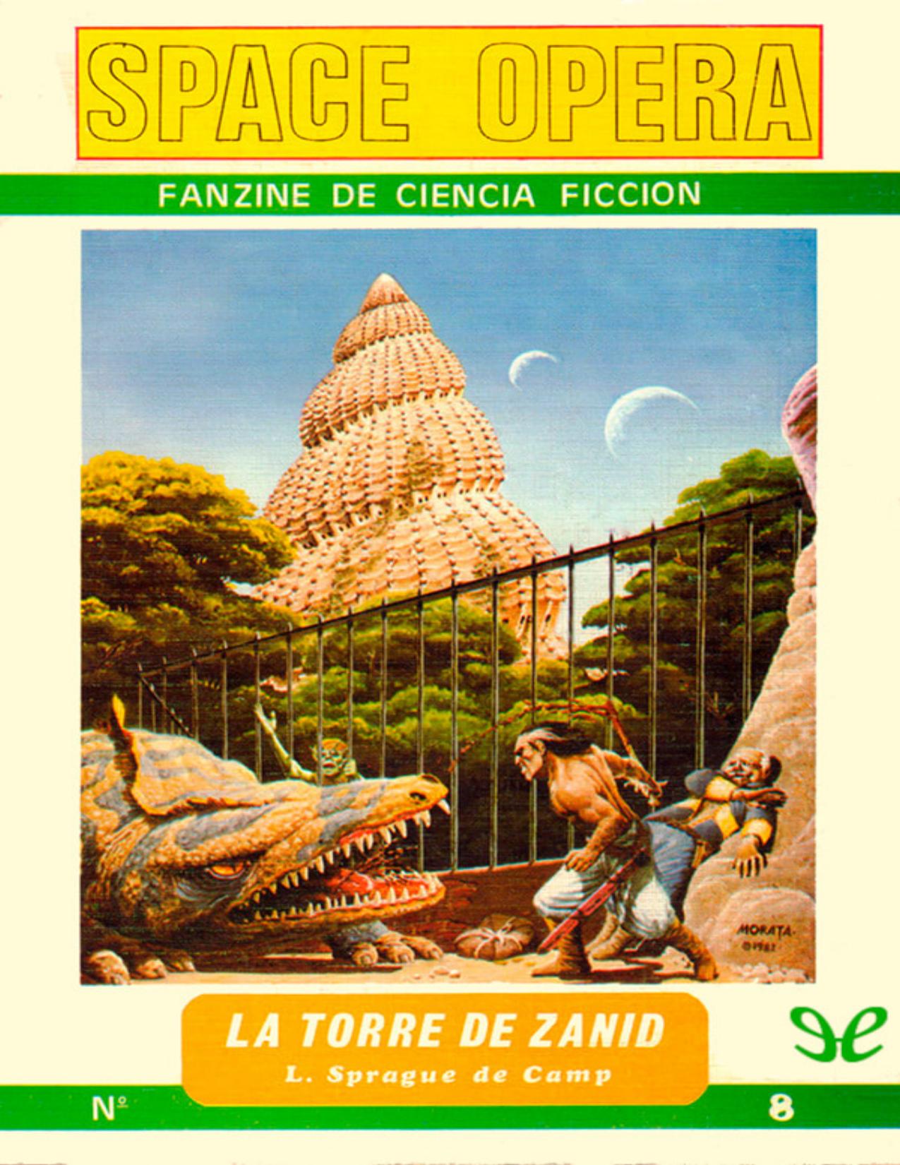La torre de Zanid de L. Sprague de Camp, portada del libro
