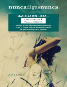 Portada de Nunca digas nunca. Pásalo #FIESTA (Capítulo Extra: Más allá del libro)