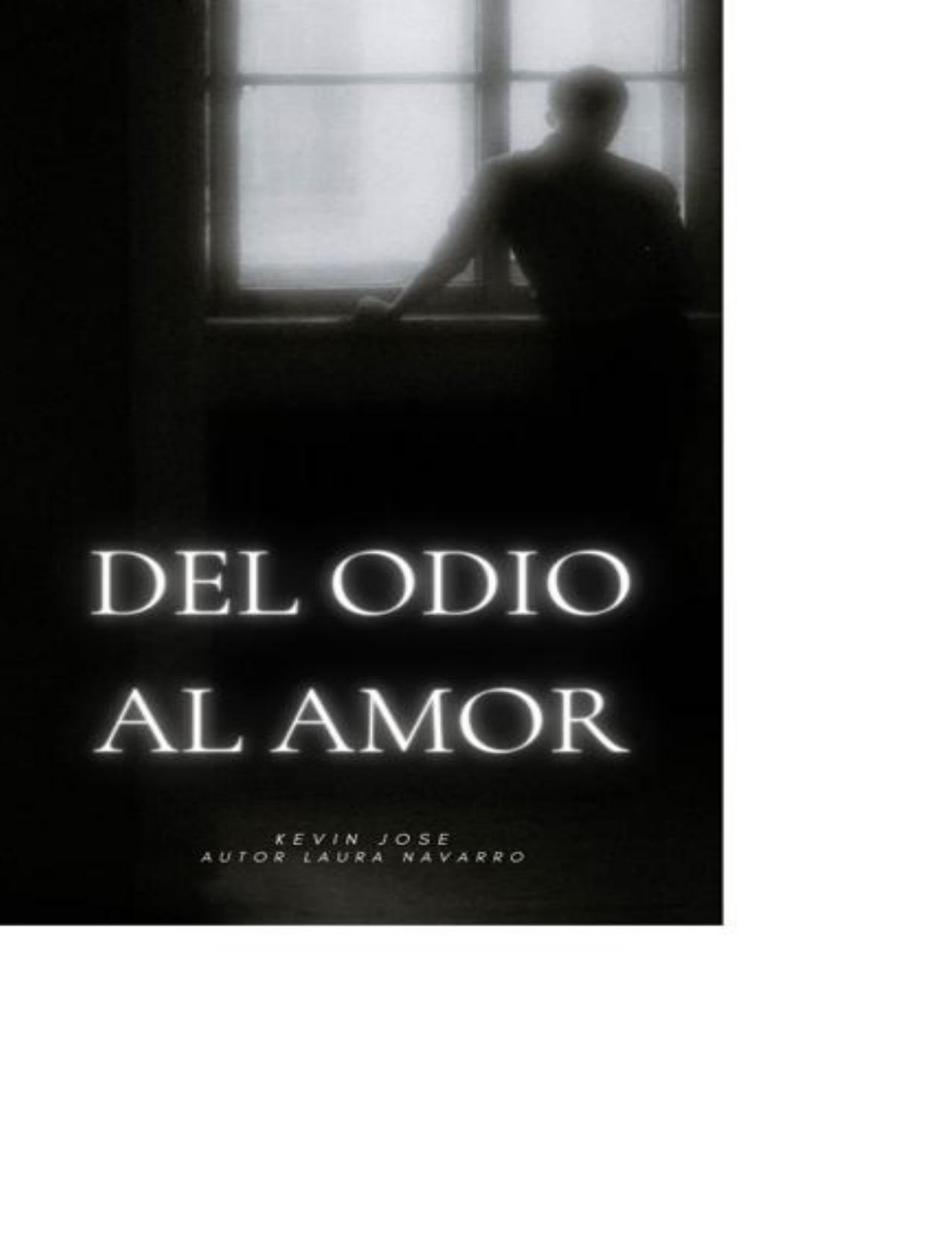del odio al amor: la historia de dos jóvenes que primero se odiaban y terminaron queriéndose de Laura Navarro, portada del libro