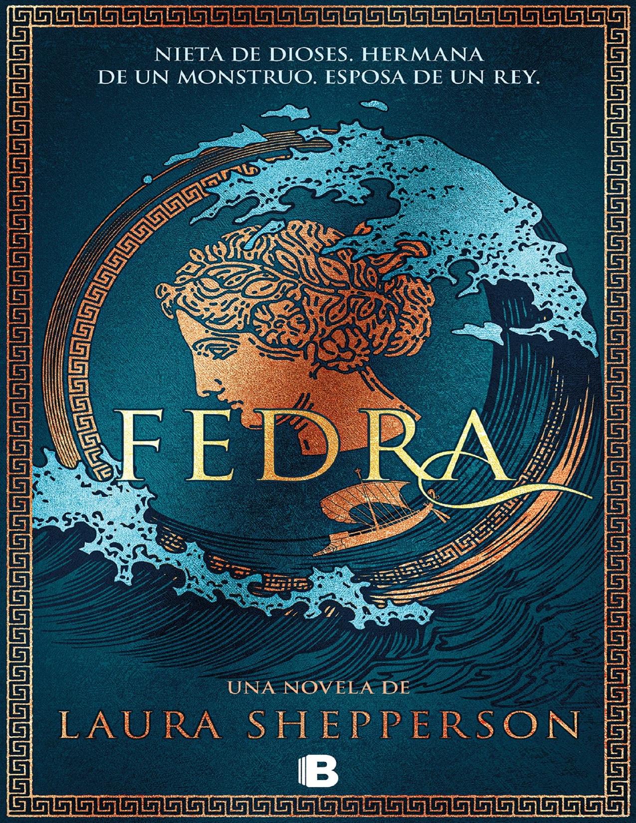 Fedra de Laura Shepperson, portada del libro