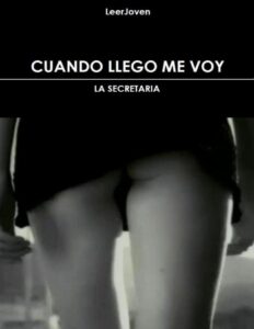 Portada de Cuando llego me voy: La secretaria