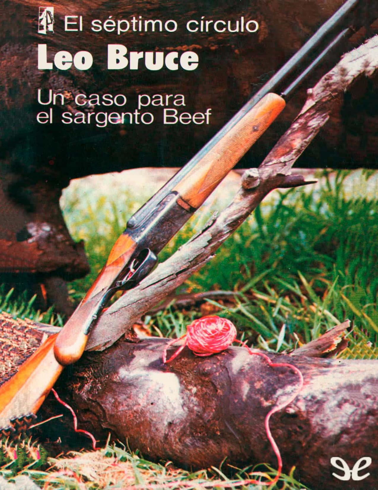 Un caso para el sargento Beef de Leo Bruce, portada del libro