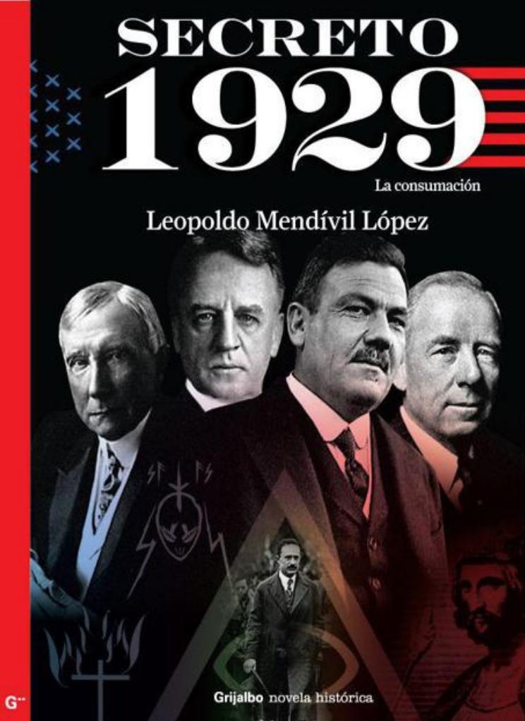 Secreto 1929 (continuación de Secreto 1910) de Leopoldo Mendívil, portada del libro