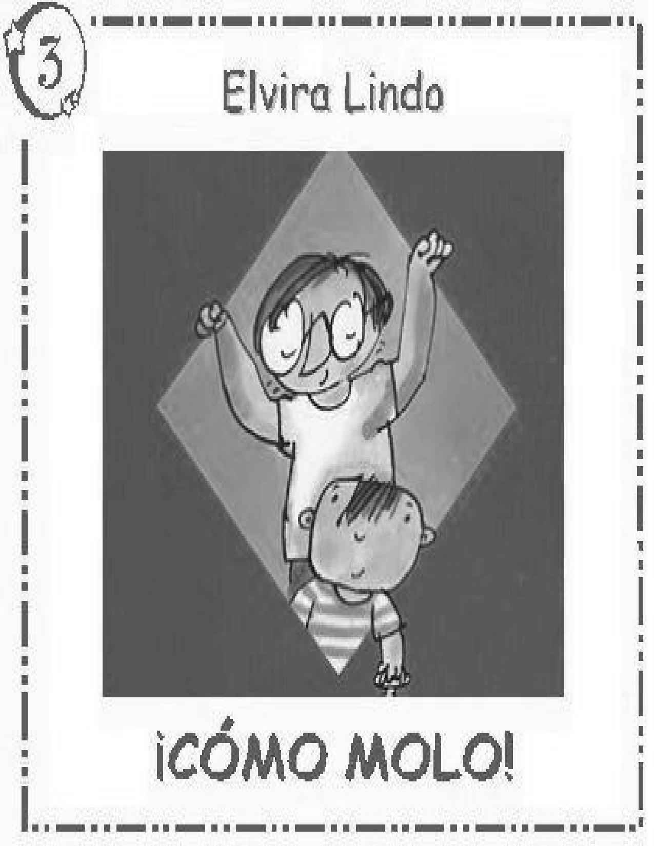 Manolito Gafotas 2 - ¡Como molo! de Elvira Lindo, portada del libro