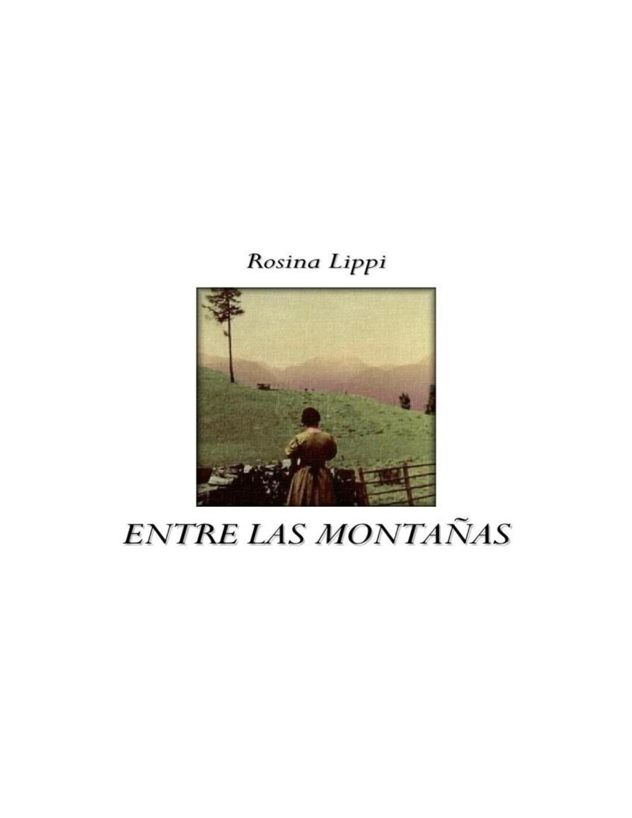 Entre las montañas de Rosina Lippi, portada del libro