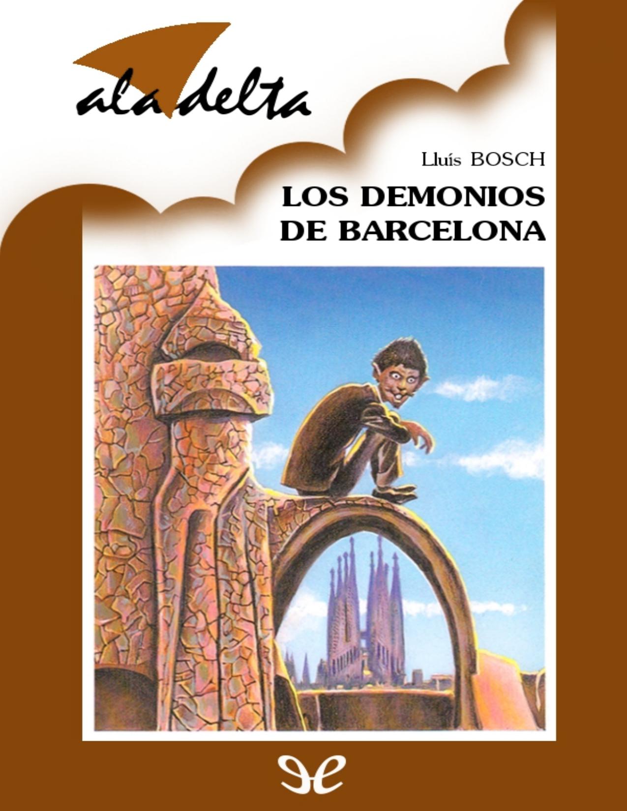 Los demonios de Barcelona de Lluís Bosch, portada del libro