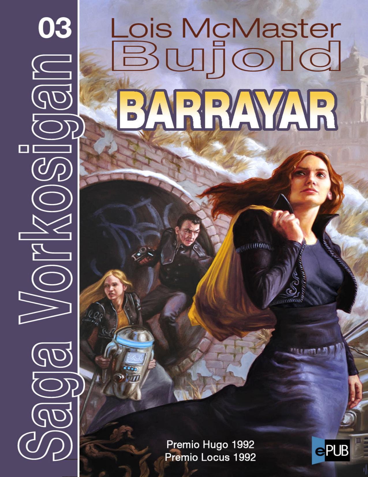 Barrayar de Lois McMaster Bujold, portada del libro