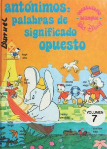 Portada de Walt Disney’s antonimos : palabras de significado opuesto