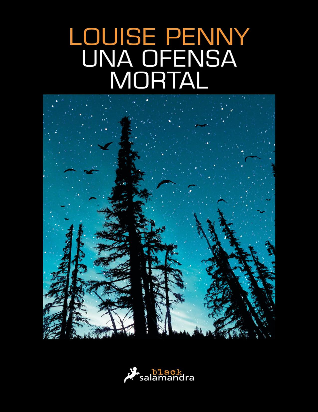 Una ofensa mortal de Louise Penny, portada del libro