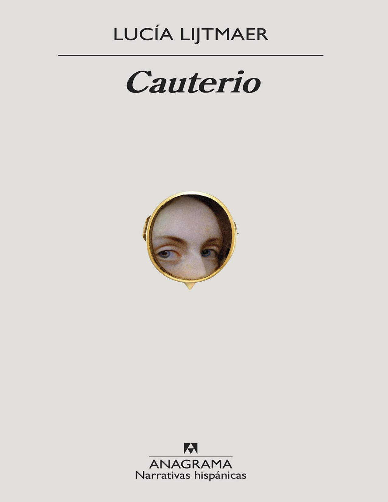 Cauterio de Lucia Lijtmaer, portada del libro