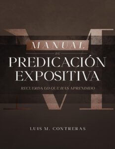 Portada de Manual de Predicación Expositiva