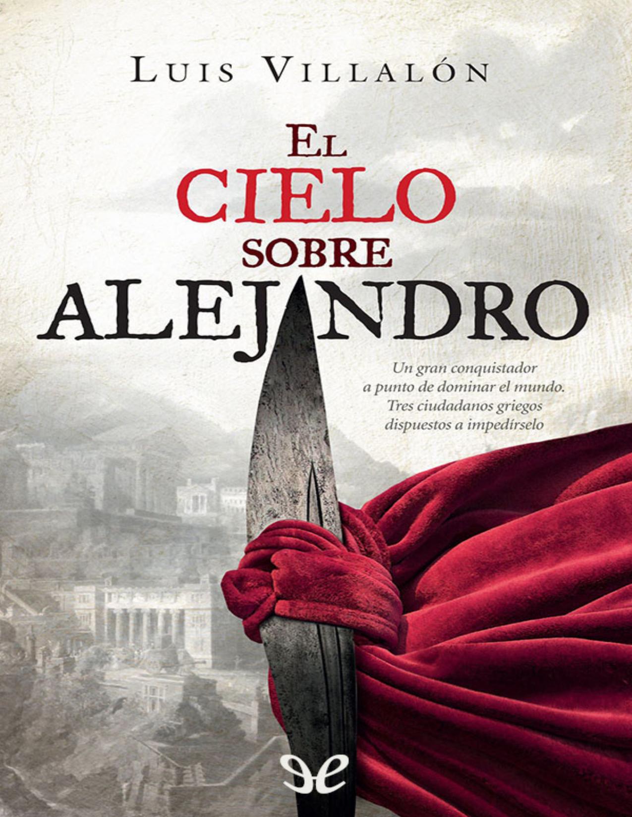 El cielo sobre Alejandro de Luis Villalon, portada del libro