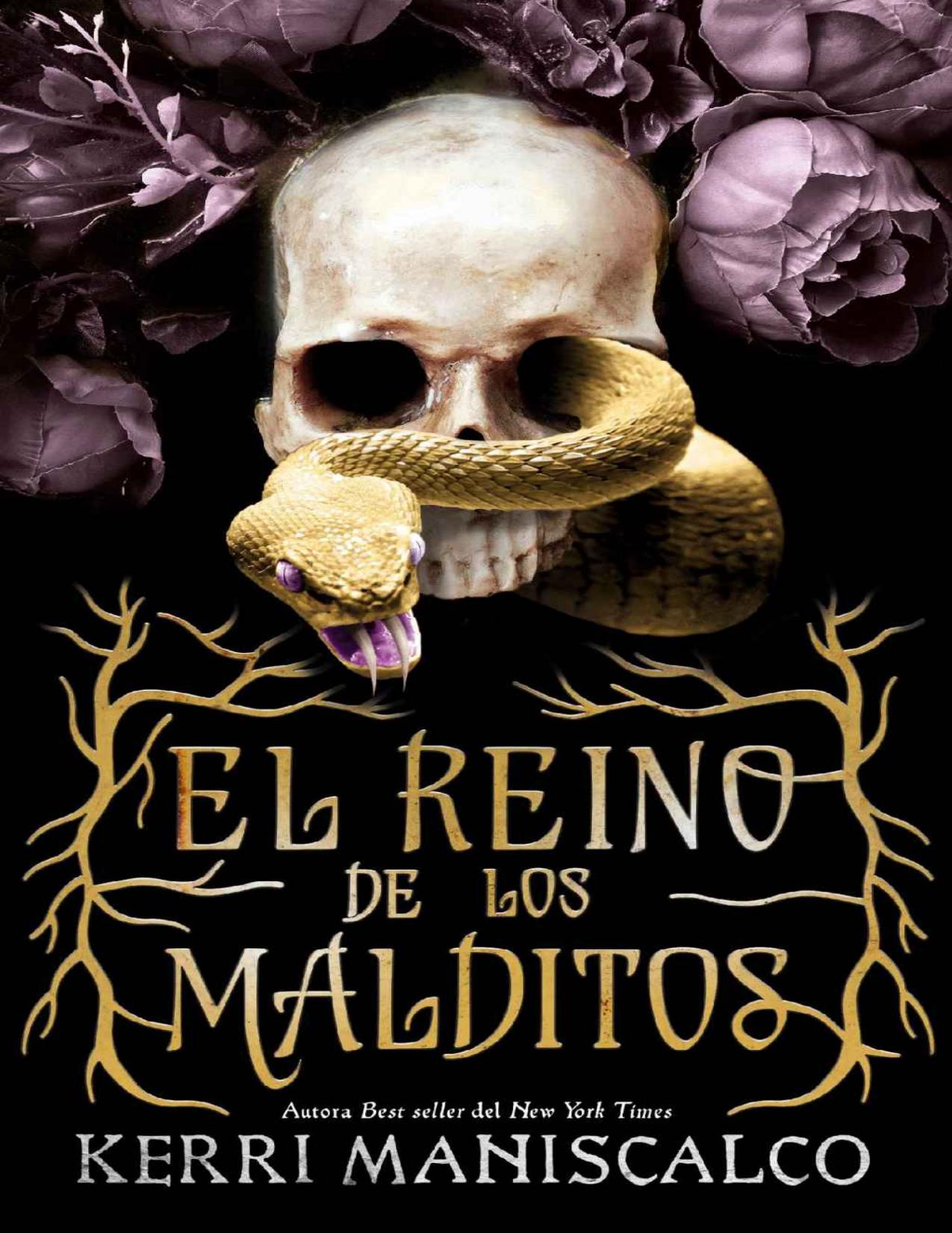 El reino de los malditos de KERRI MANISCALCO, portada del libro