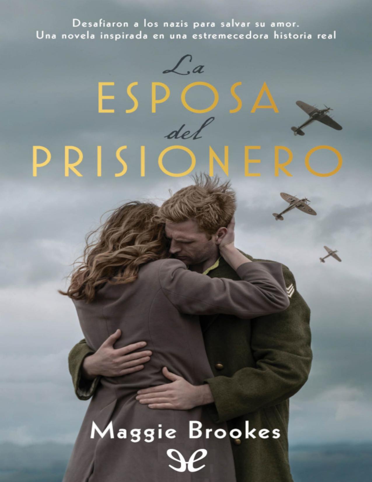 La esposa del prisionero de Maggie Brookes, portada del libro