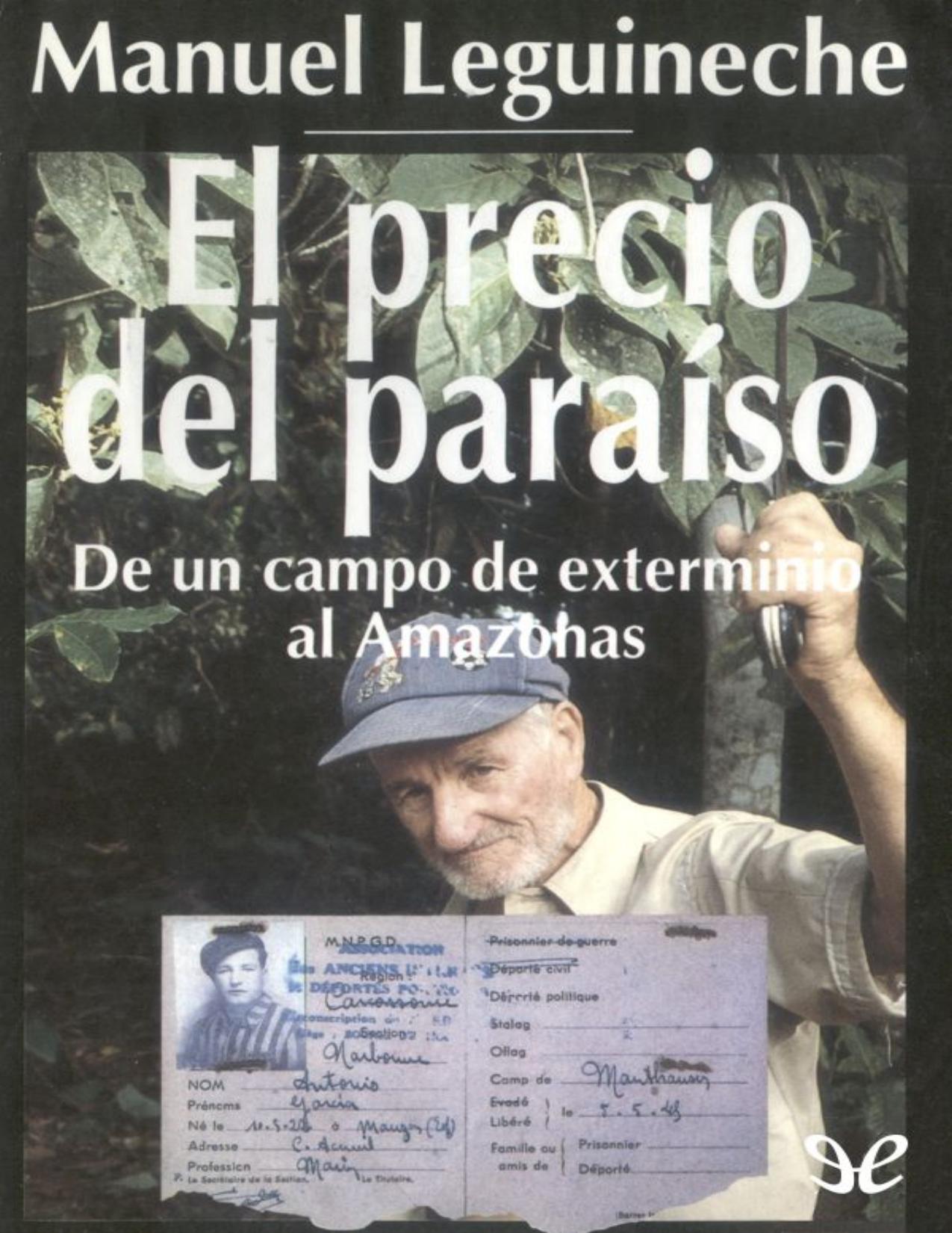 El precio del paraíso de Manuel Leguineche, portada del libro
