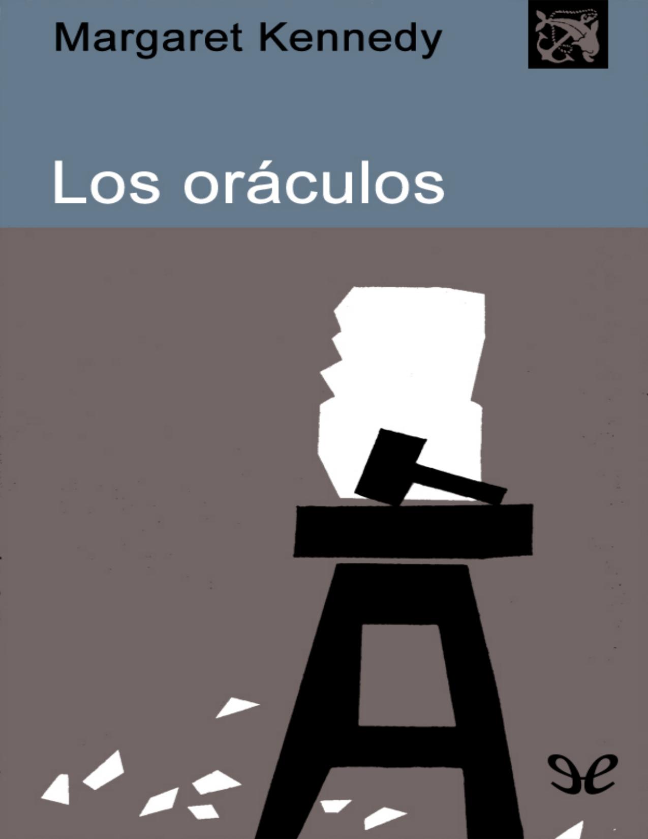Los oráculos de Margaret Kennedy, portada del libro