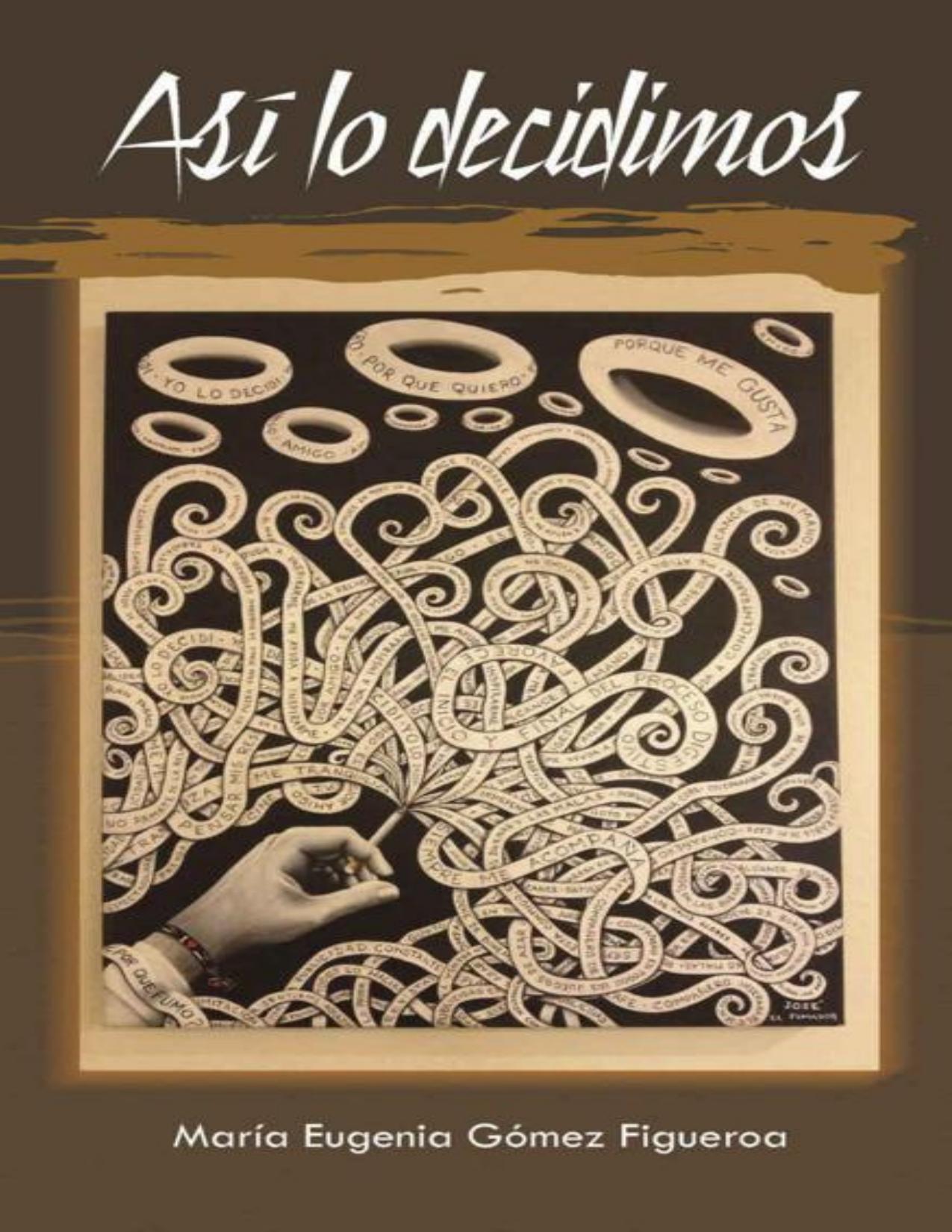 Asi lo decidimos de Maria Eugenia Gomez Figueroa, portada del libro