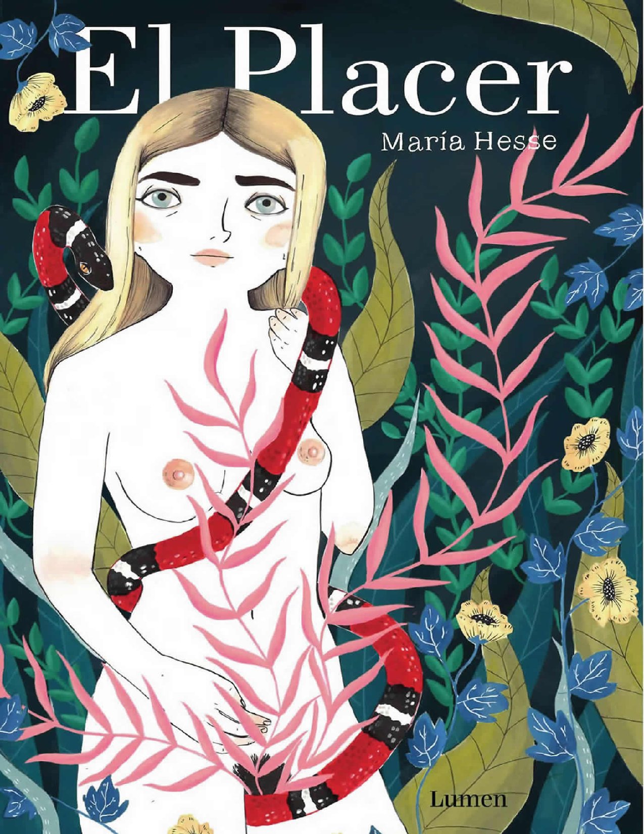 El placer de María Hesse, portada del libro