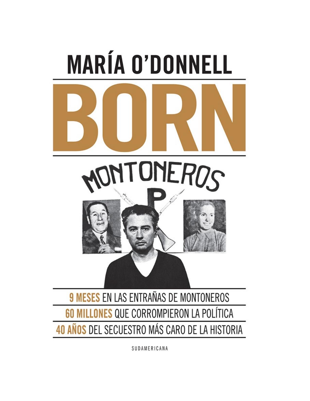 Born de Maria O'Donnell, portada del libro
