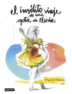 Portada de El insólito viaje de una gota de lluvia