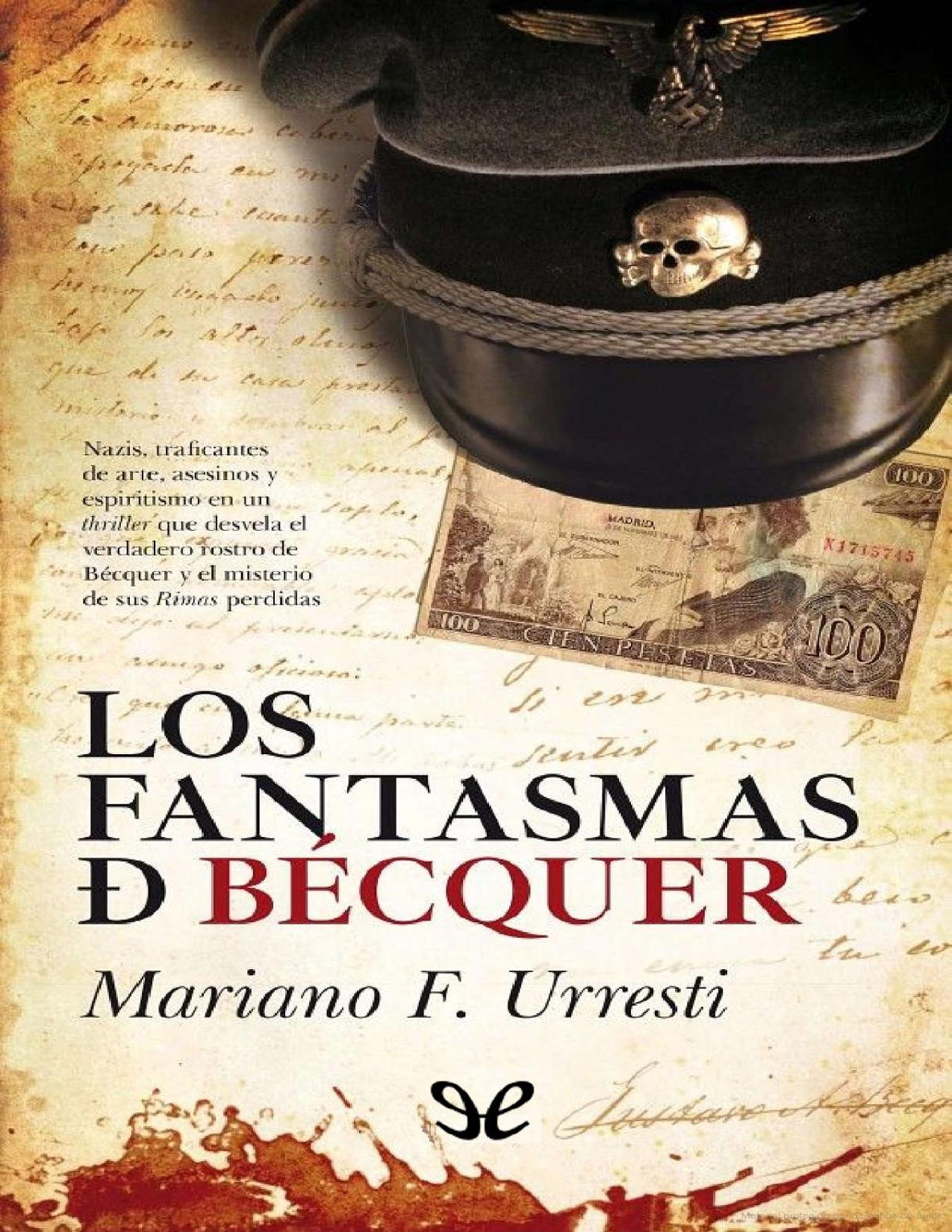 Los fantasmas de Bécquer de Mariano Fernandez Urresti, portada del libro