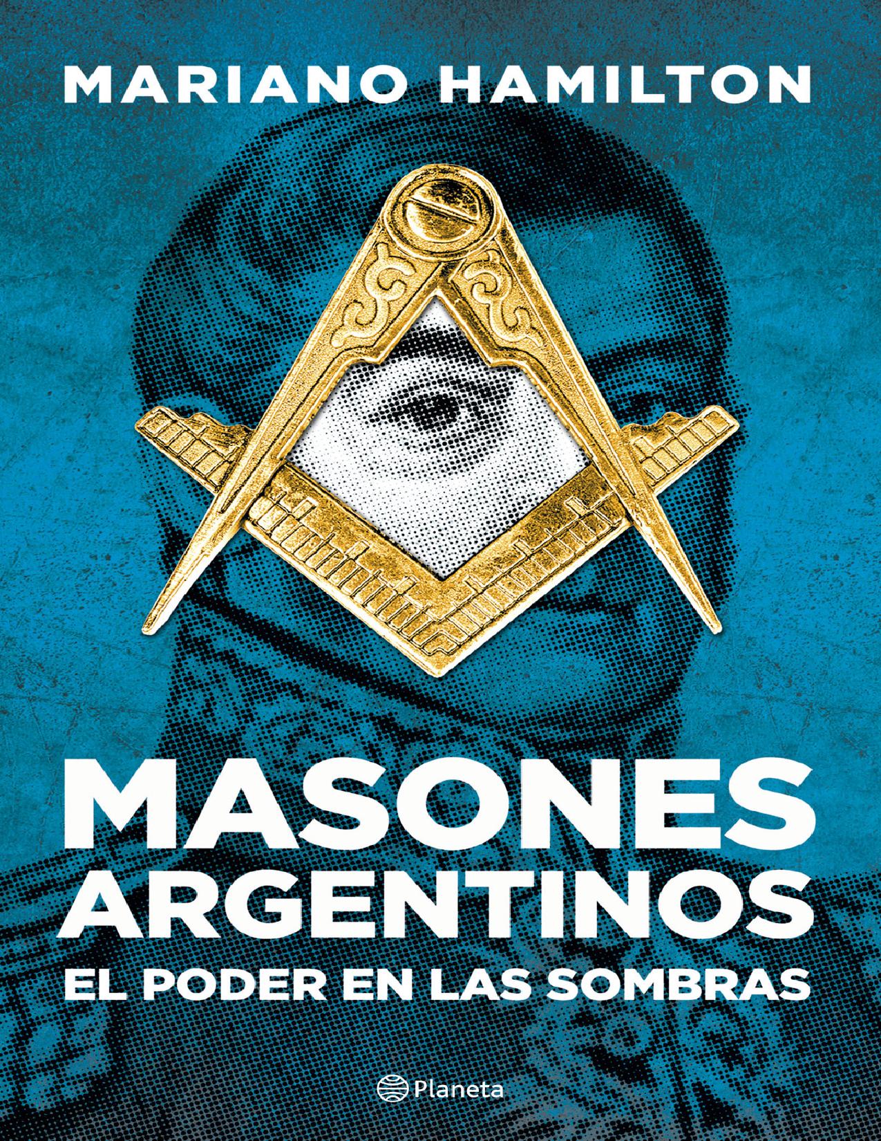 Masones argentinos de Mariano Hamilton, portada del libro