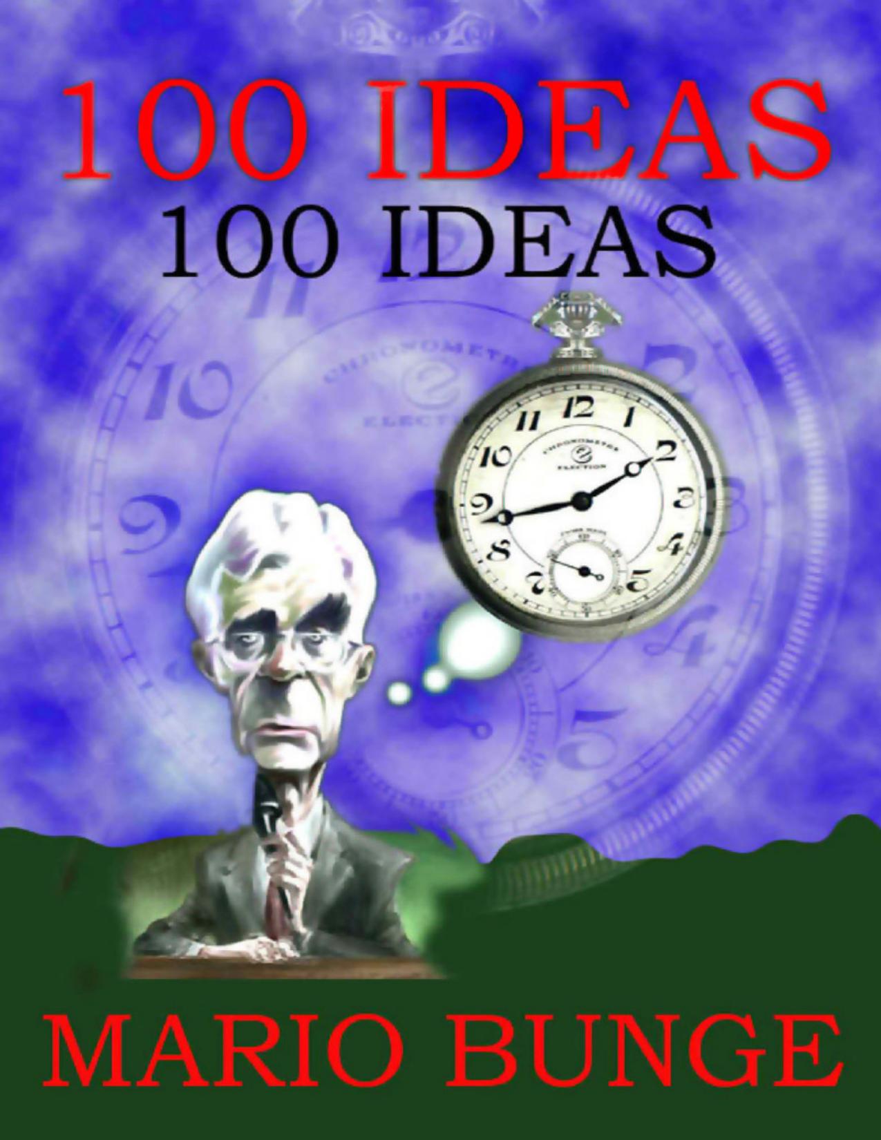 100 Ideas de Mario Bunge, portada del libro