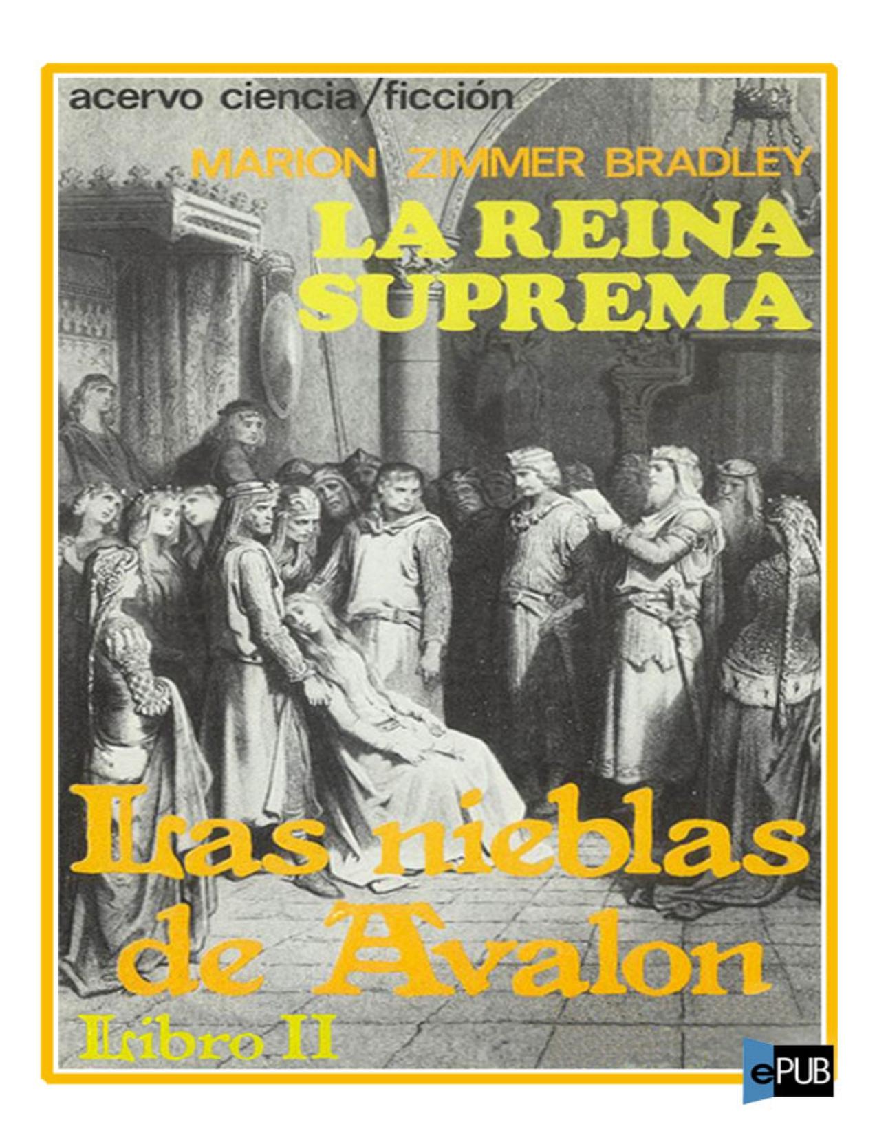 La reina suprema de Marion Zimmer Bradley, portada del libro