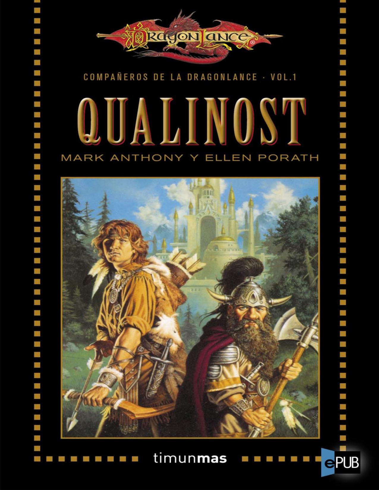Qualinost de Mark Anthony, portada del libro