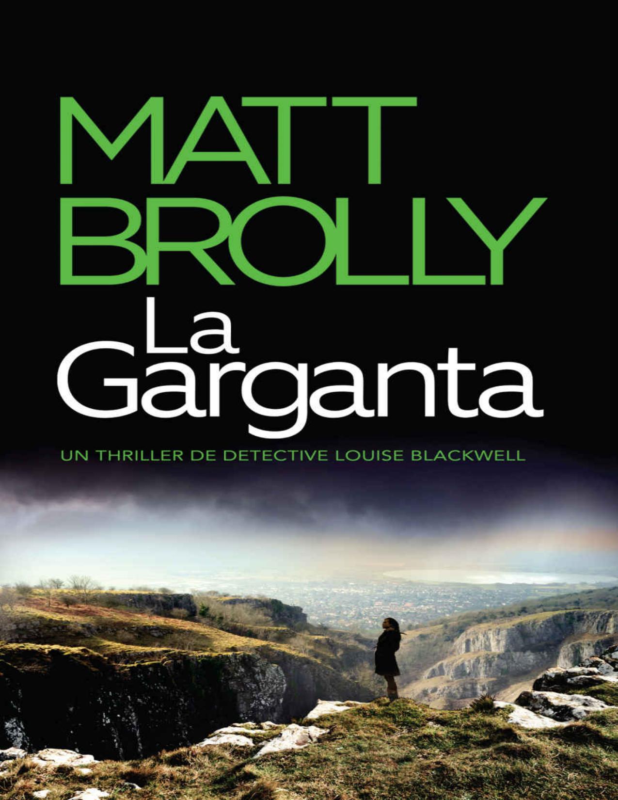 La Garganta de Matt Brolly, portada del libro
