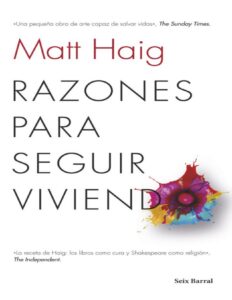 Portada de Razones para seguir viviendo