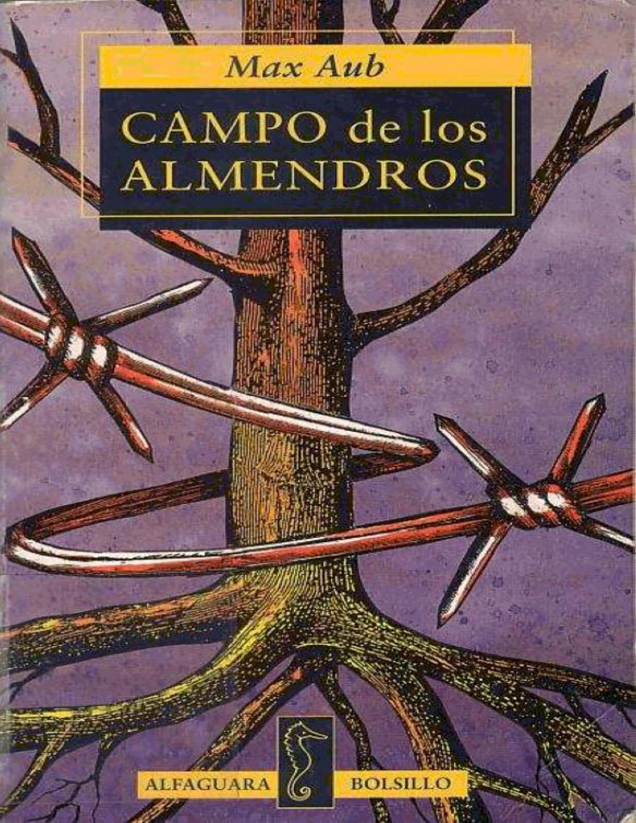 Campo de los almendros de Max Aub, portada del libro