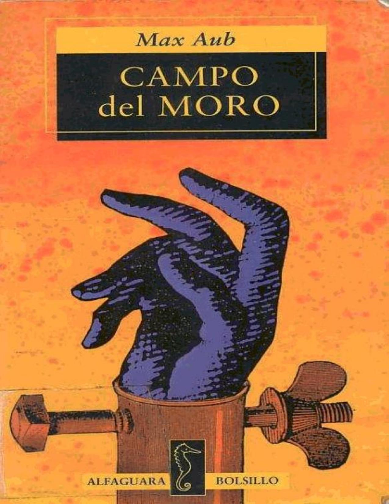 Campo del Moro de Max Aub, portada del libro