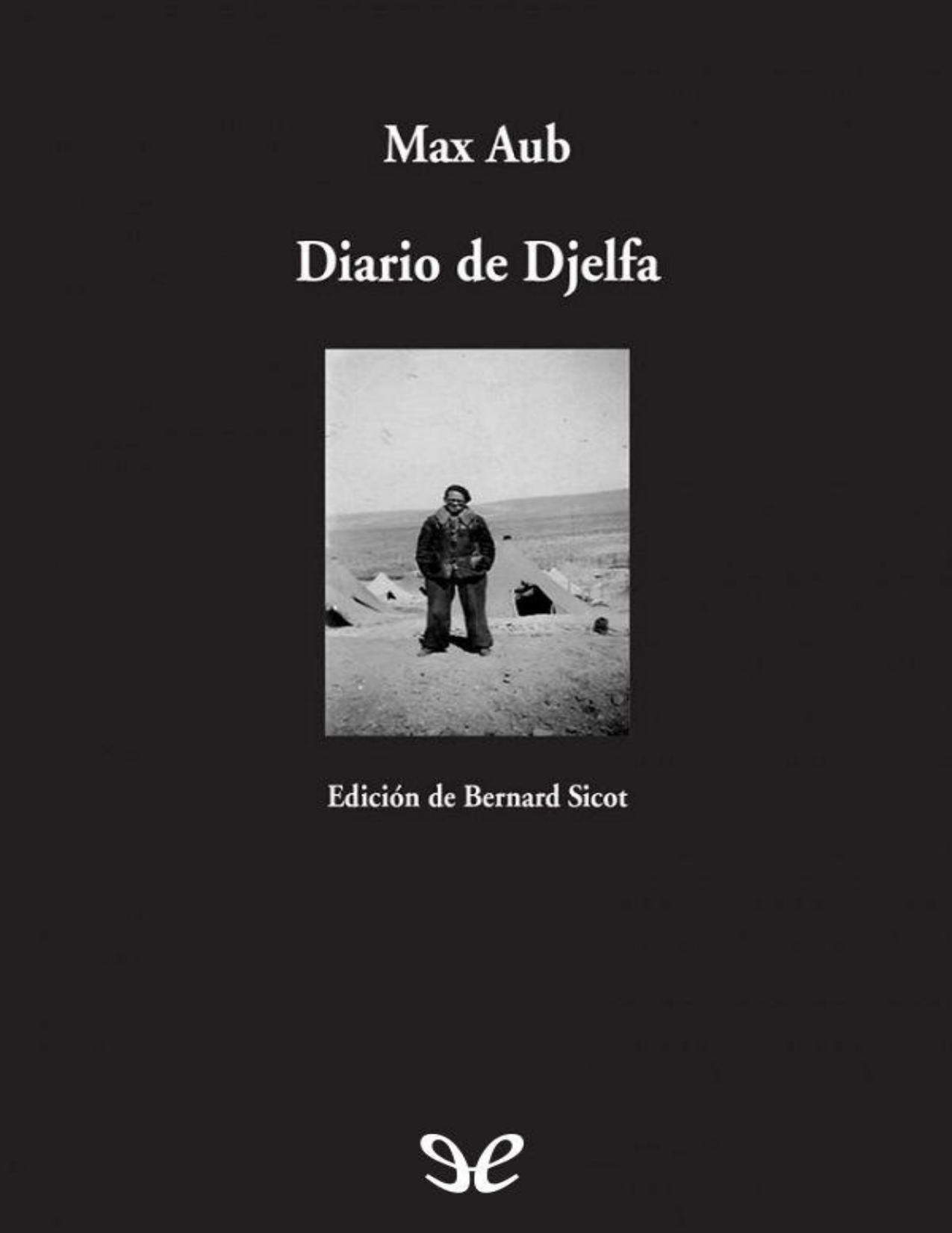 Diario de Djelfa de Max Aub, portada del libro