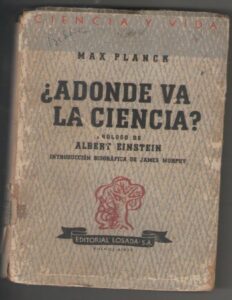 Portada de Adonde va la Ciencia