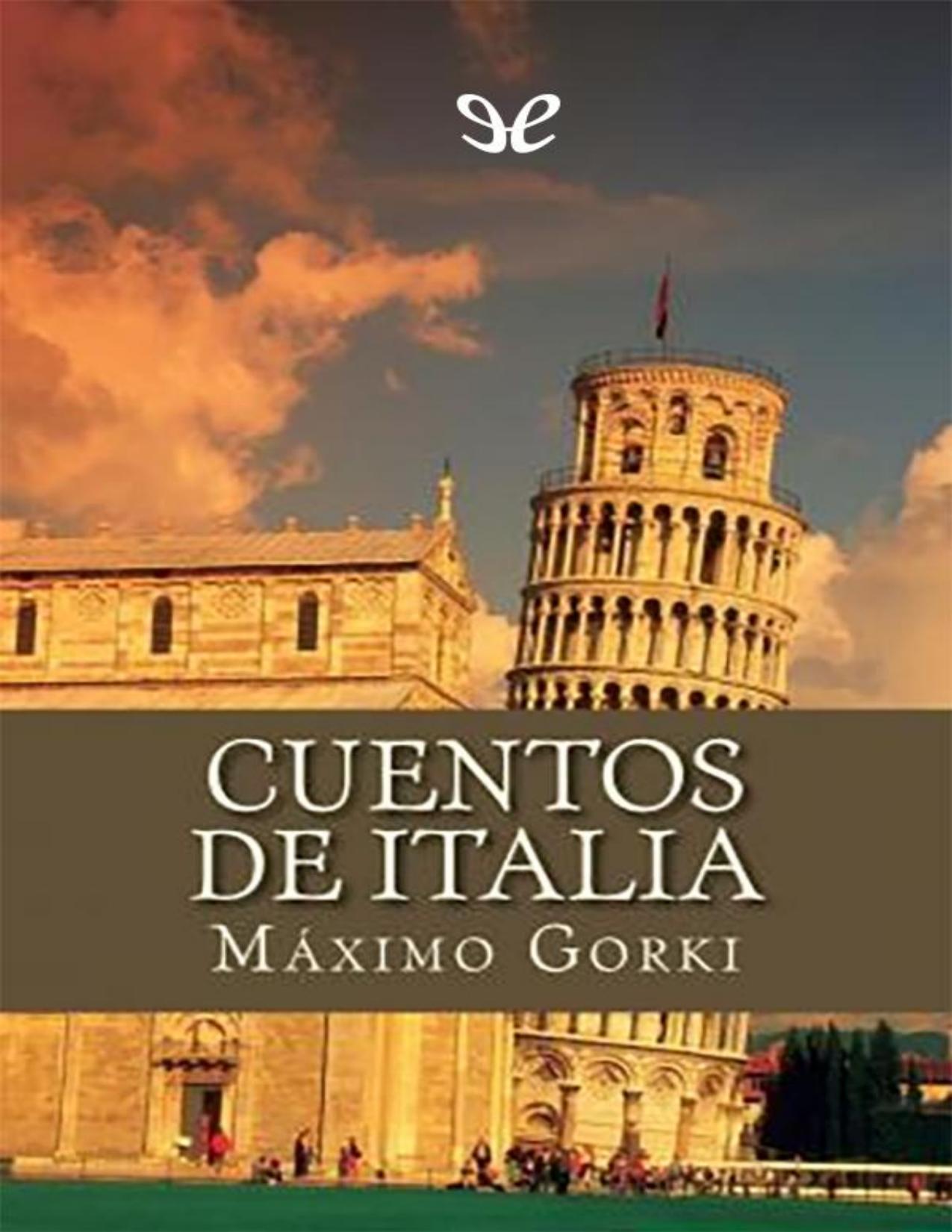 Cuentos de Italia de Maximo Gorki, portada del libro