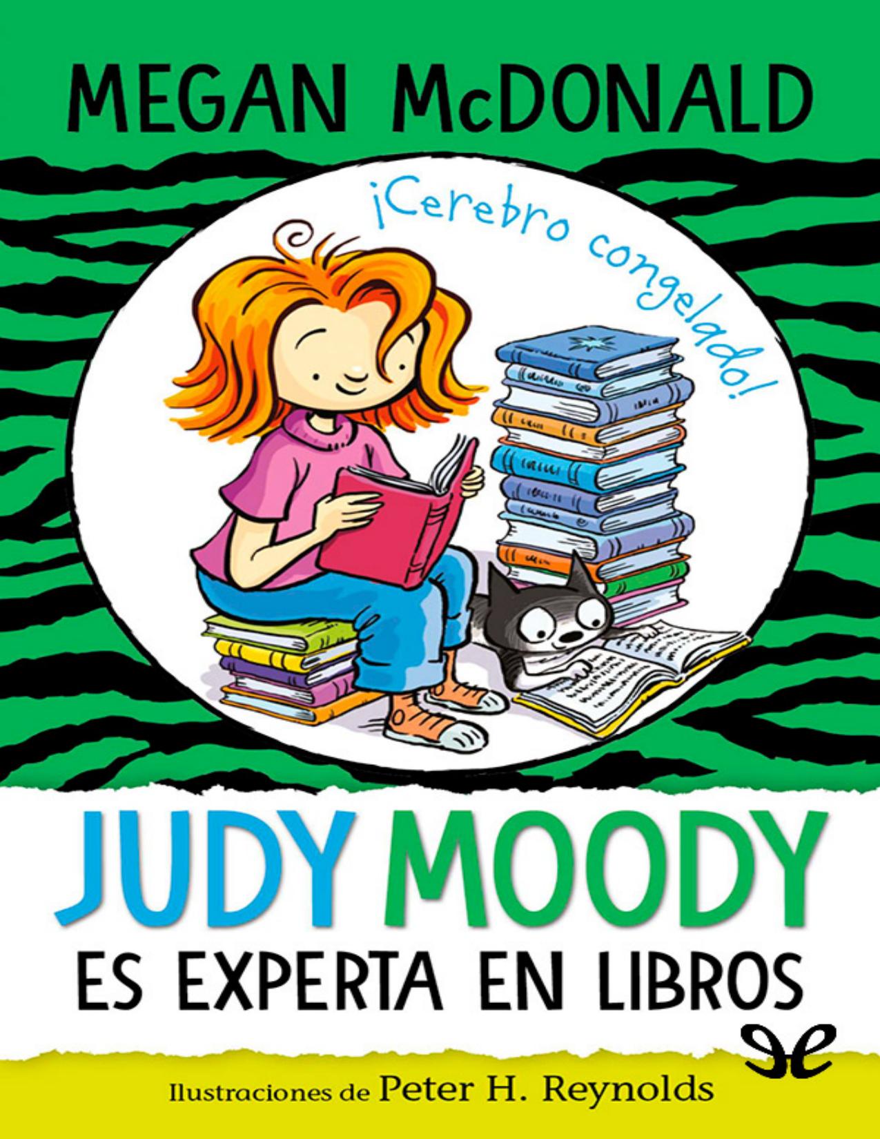 Judy Moody es experta en libros de Megan McDonald, portada del libro