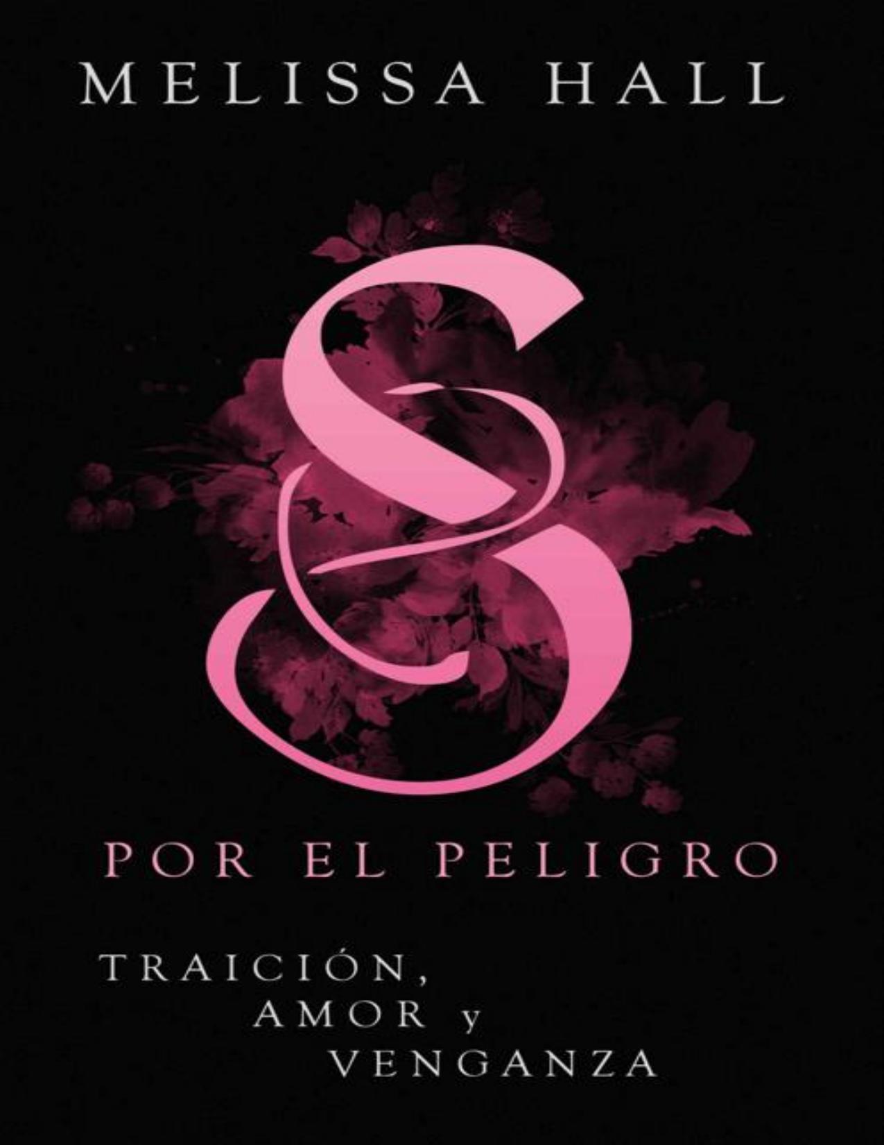 Secuestrada por el peligro de Melissa Hall, portada del libro