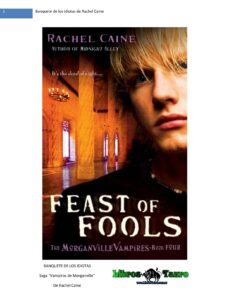 Portada de Banquete de los idiotas de Rachel Caine