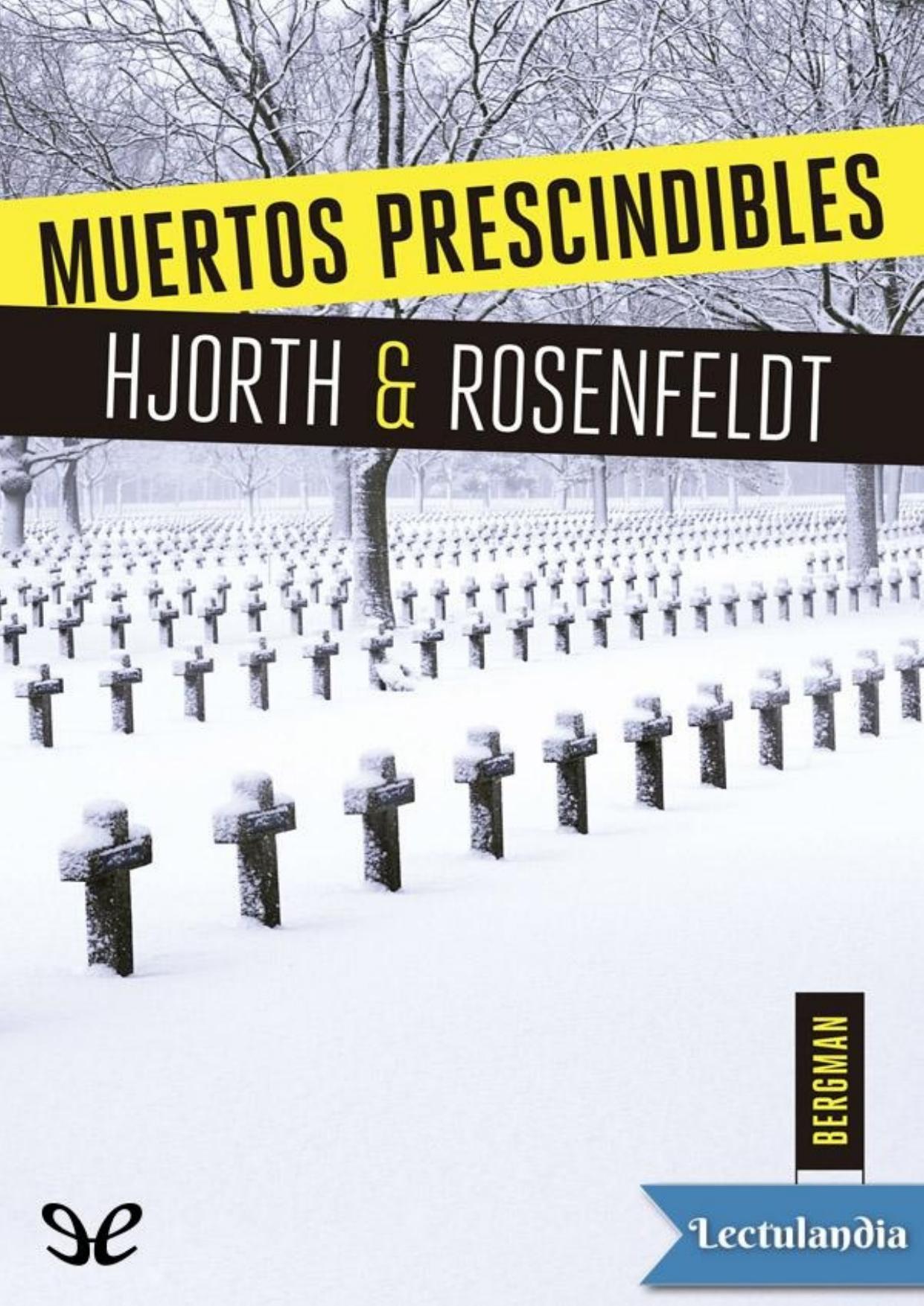 Muertos prescindibles de Michael Hjorth, portada del libro