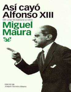 Portada de Así cayó Alfonso XIII