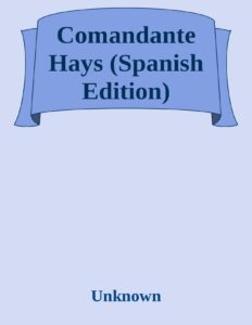 Portada de Comandante Hays
