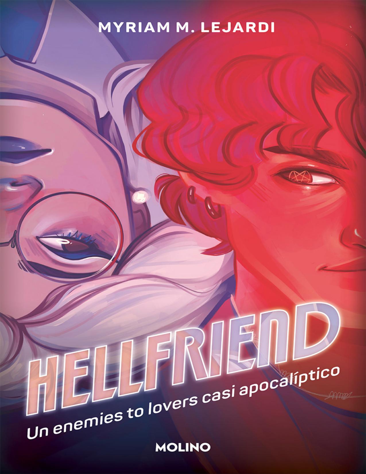 Hellfriend de Myriam M. Lejardi, portada del libro