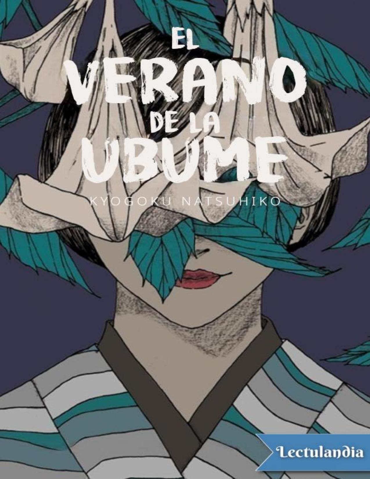 El verano de la ubume de Natsuhiko Kyogoku, portada del libro