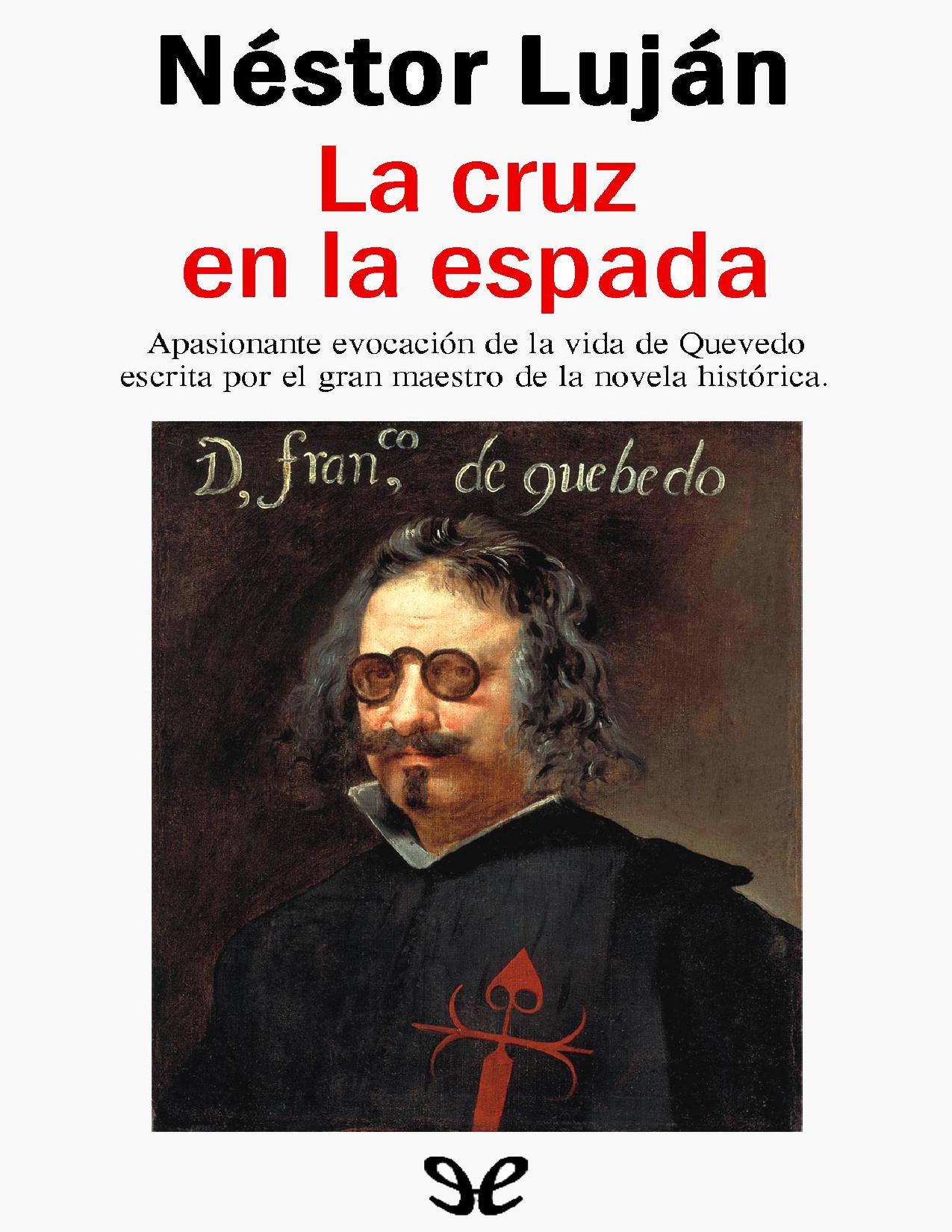 La cruz en la espada de Néstor Luján, portada del libro