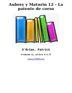 Portada de Aubrey y Maturin 12 - La patente de corso