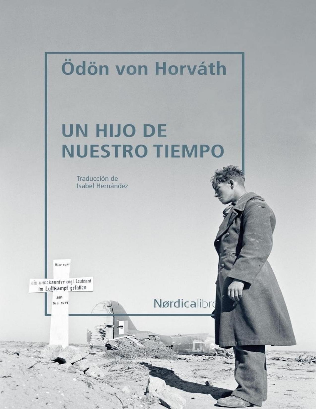 Un hijo de nuestro tiempo de Ödön von Horváth, portada del libro