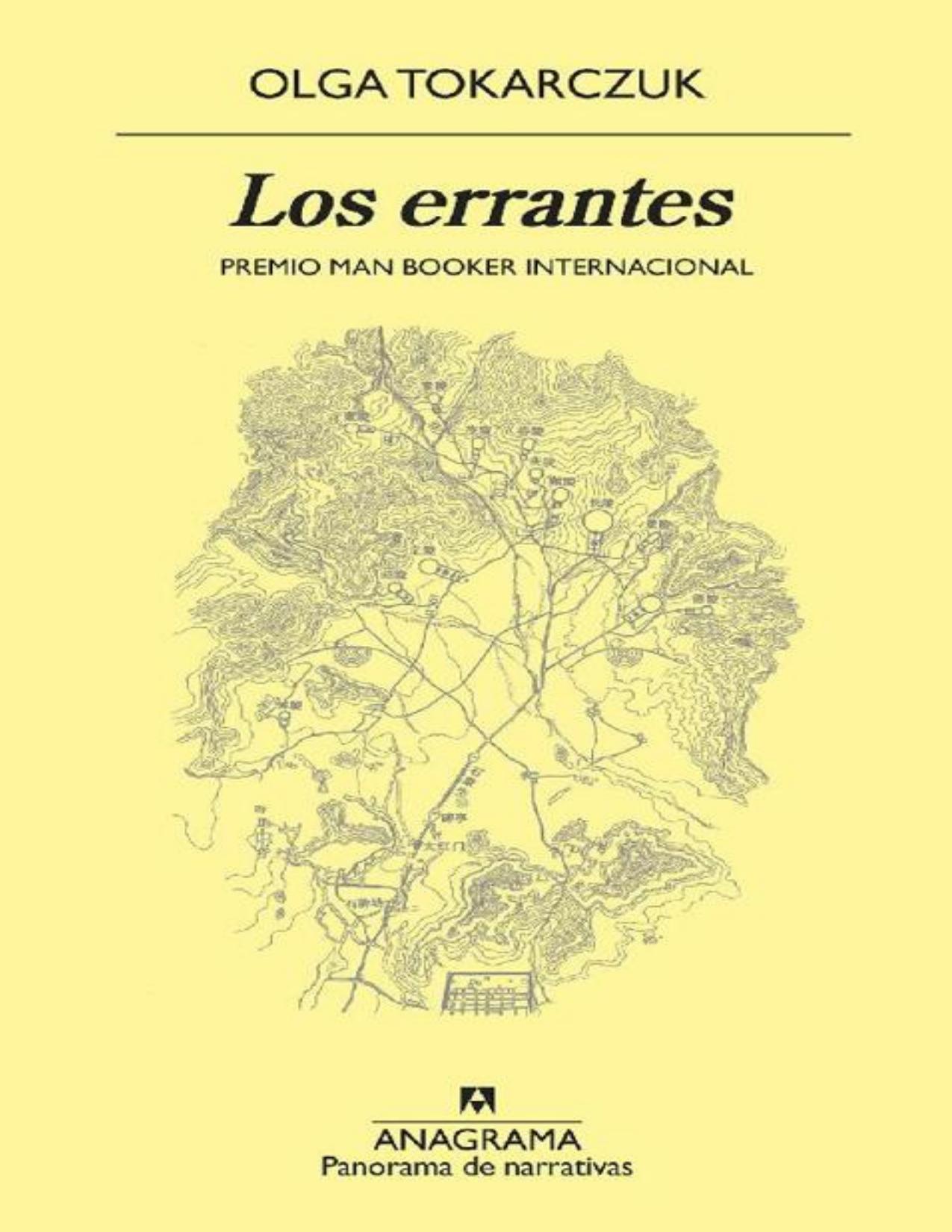 Los errantes de Olga Tokarczuk, portada del libro