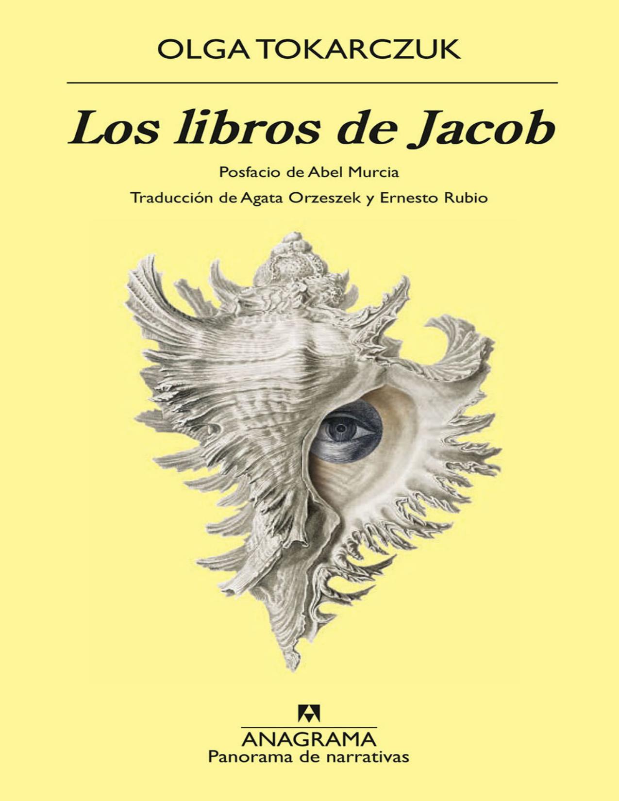 Los libros de Jacob de Olga Tokarczuk, portada del libro